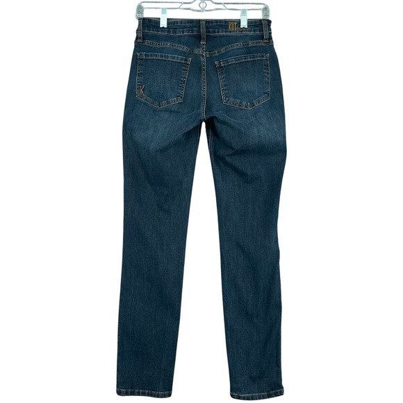 KUT from the Kloth Katy Boyfriend Jeans Dark Wash Denim Womens Size 2 - Picture 2 of 7